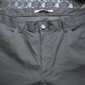 Calvin Klein Mens Black Pants 33x32